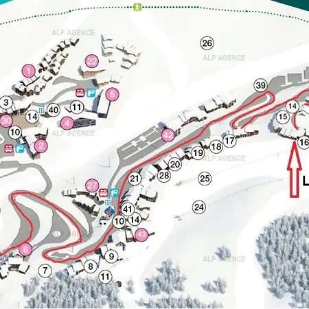Lejlighed Le Belvedere - Divisible 4/5 Pers - Le Belvedere - 026be -plagne Villages Mae-5834