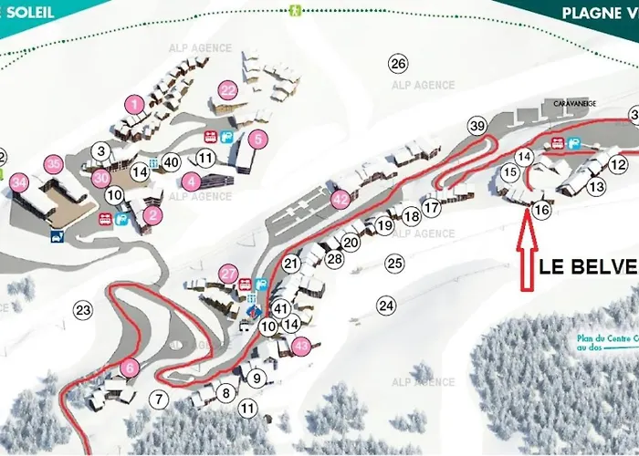 Apartment Le Belvedere - Divisible 4/5 Pers - Le Belvedere - 026be -plagne Villages Mae-5834